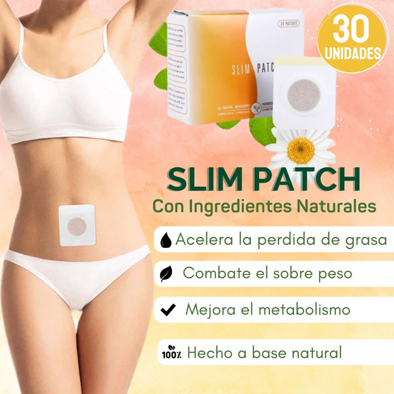 PARCHES ADELGAZANTES CON FÓRMULA NATURAL(30 UNIDADES)