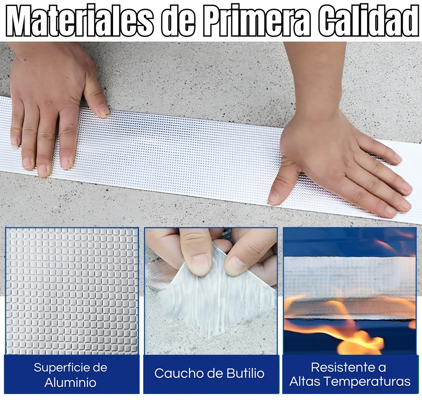 CINTA SELLADORA DE BUTILO IMPERMEABLE"|ENVIO GRATIS