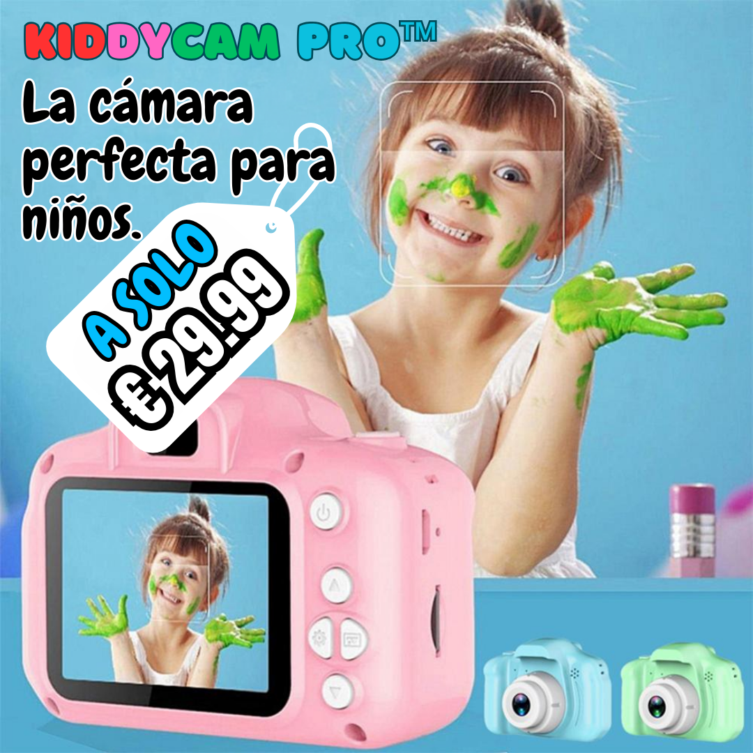 KiddyCam Pro™ - LA AVENTURA DE CAPTURAR MOMENTOS|ENVIO GRATIS